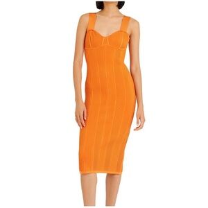 Herve Leger Midi Dress